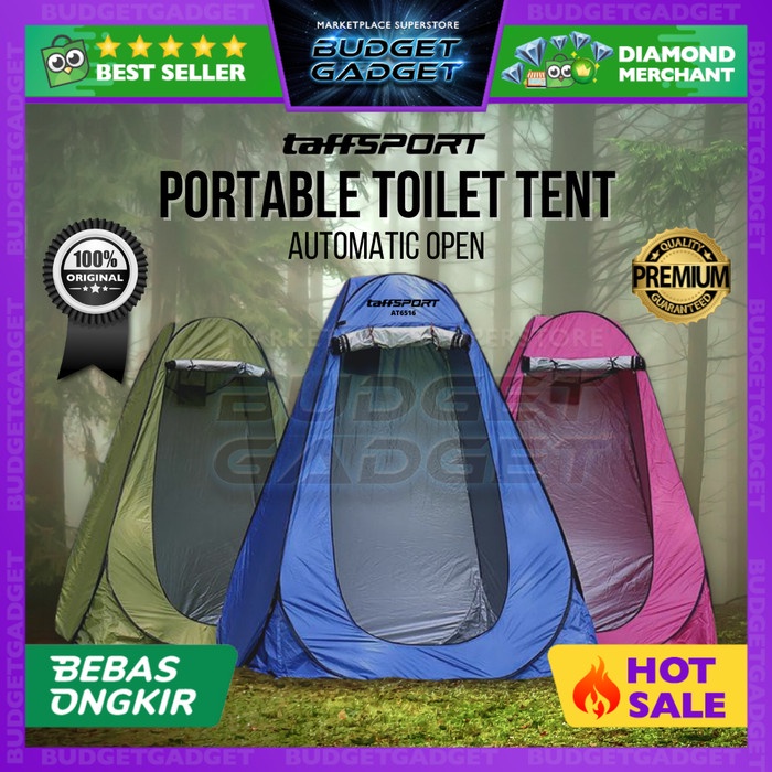 Tenda Toilet Portable Automatic Open untuk Camping