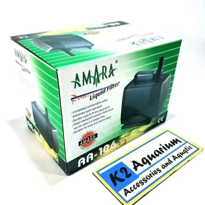 Diskon Amara Aa 106 Pompa Celup 4000 Liter 85W Kolam Aquarium Ikan Koi