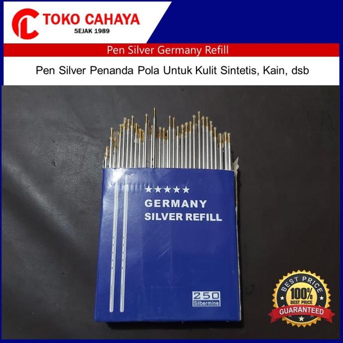 

Silver Pen Germany Refill Pen Penanda Pola