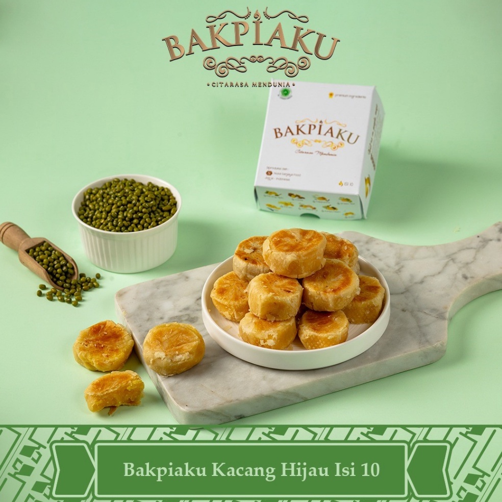 

Best Bakpia Bakpiaku Khas Jogja isi 10 Kacang Hijau 8TQ