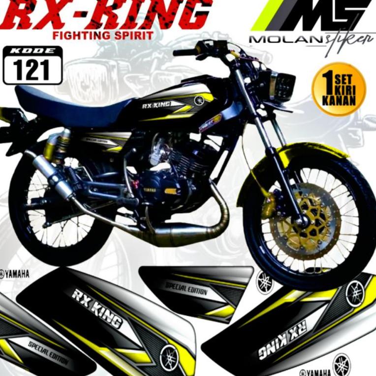 Terbatas Decal Sticker Striping Variasi Rx King 135 Racing Concept - Yamaha Rx King 135 2Tak - Rx Sp