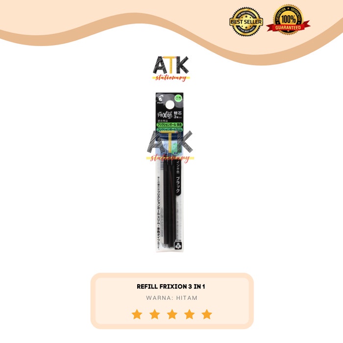 

Terlaris Refill Isi Pulpen Frixion 3 In 1 ( Pulpen 3 Warna) Atk