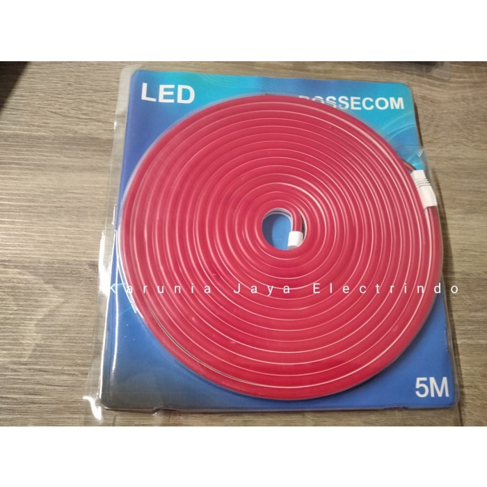 Terlaris Lampu Neon Flex Bossecom / Lampu Flexible 12V Red