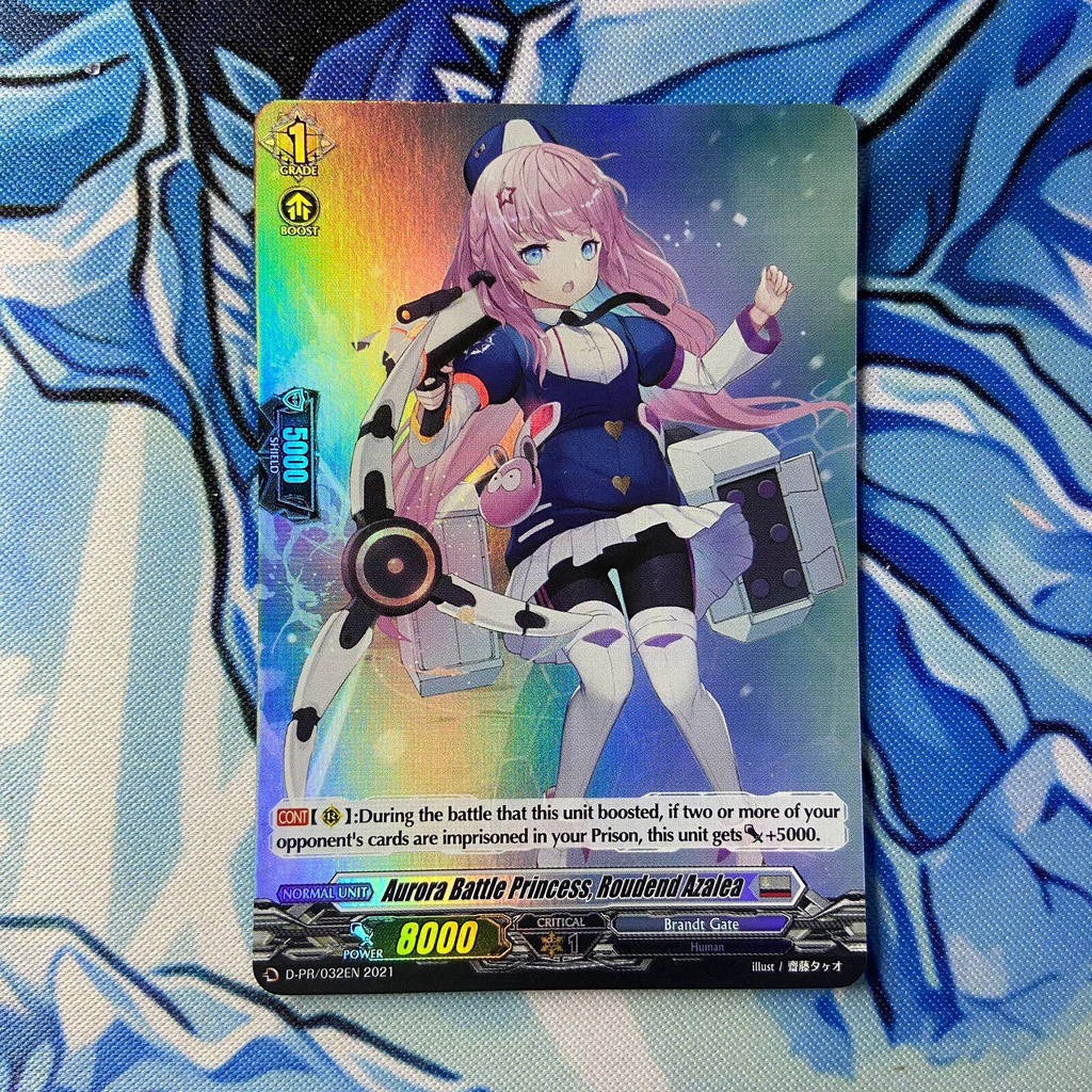 vanguard aurora battle princess roundend azalea D-PR foil original