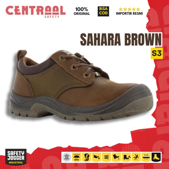 Ready COD  Sepatu Safety Jogger / Jogger Safety Shoes / Sahara