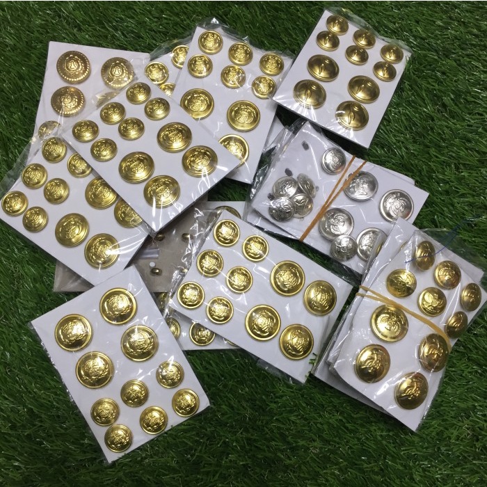 Terlaris Kancing Pdu Polisi/Kancing Pdu Pramuka/Kancing Pdu Korpri