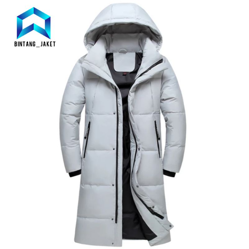 jaket jubah pria wanita/jaket panjang musim dingin