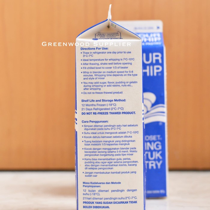 

Pour N Whip Whipping Cream 1Lt - 1 Pcs