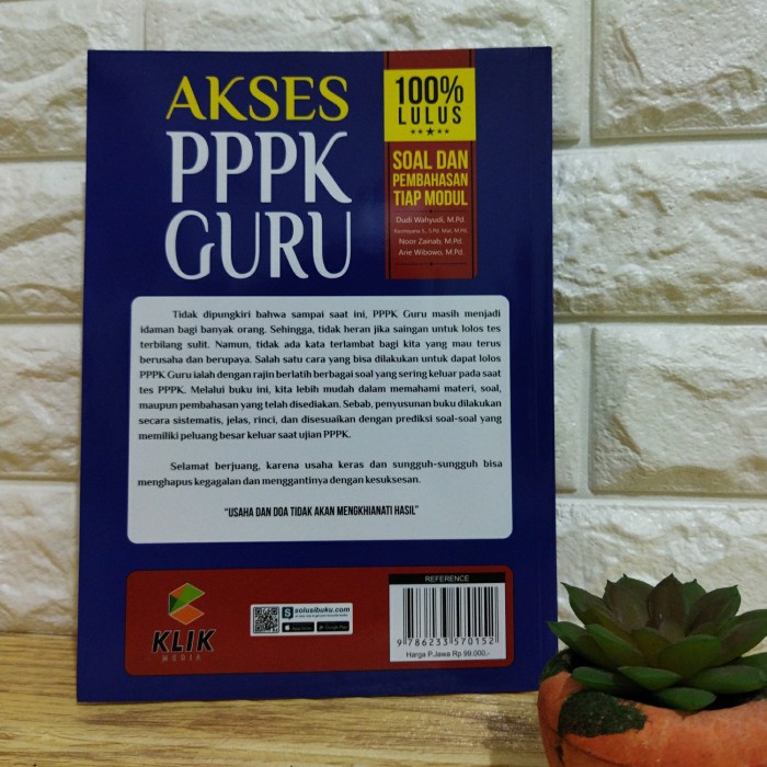 PROMO BUKU AKSES PPPK GURU LULUS KOMPETENSI TEKNIS MATEMATIKA LULUS PPPK2021 TERBARU