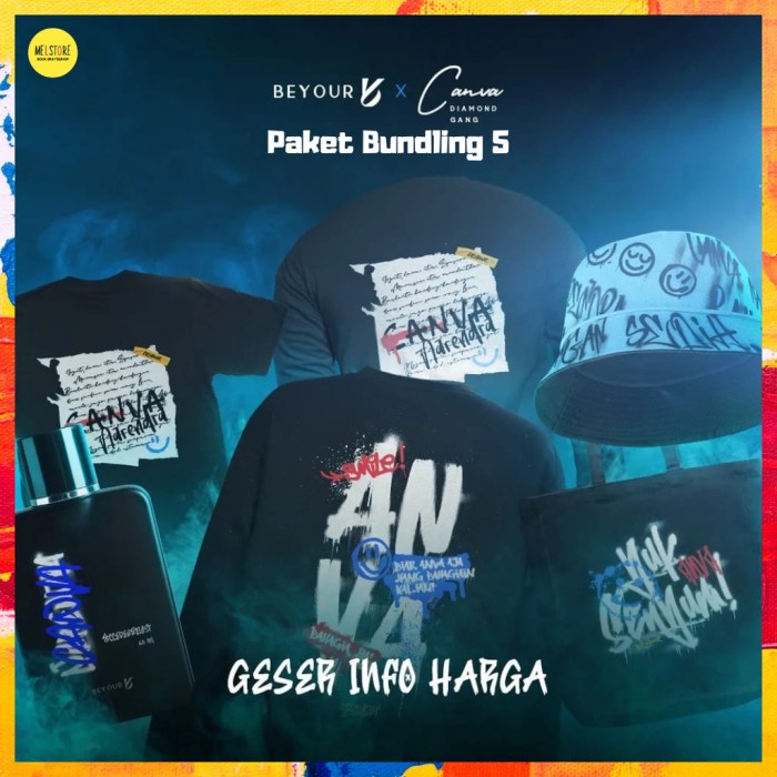HOT SALE (BACTH 2) BEYOUR X CANVA - AKAD (PAKET BUNDLING 3 & 5) TERMURAH