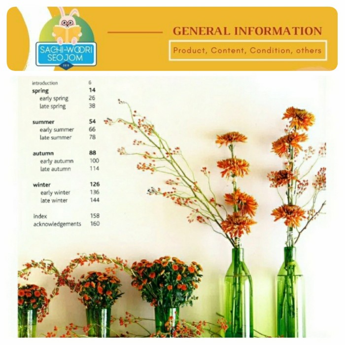 DISKON SPESIAL FLOWERS EVERY DAY, CREATIVE IDEAS FOR SIMPLE, MODERN...BY PAULA PRYKE TERLARIS