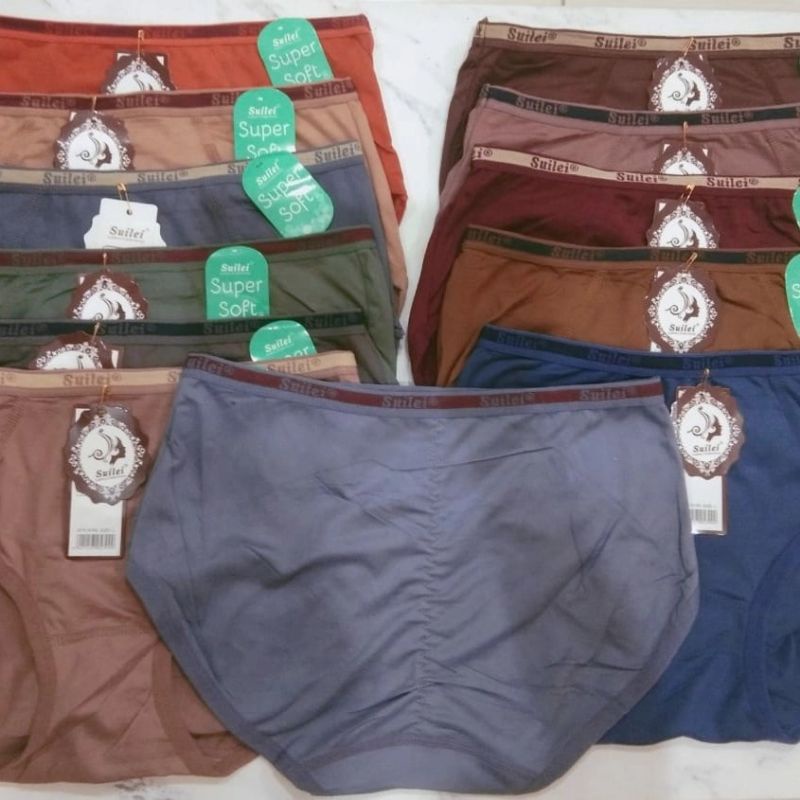 6 Pcs Celana Dalam SUILEI Import Murah