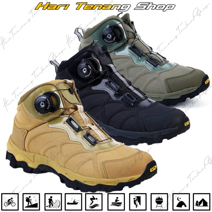 Terlaris Sepatu Esdy Putar 6Inc / Esdy Pendek 661/ Sepatu Esdy Import
