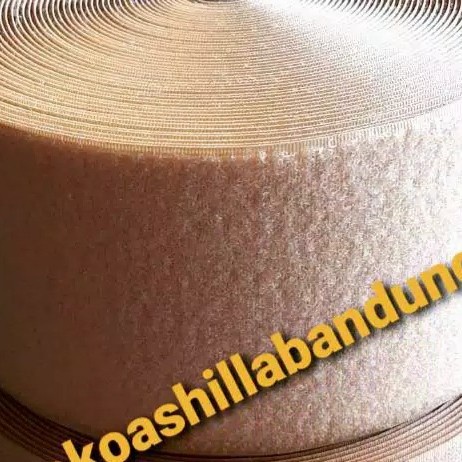 Terlaris Perepet / Velcro 10Cm Krem Gurun ( Halus Nya Saja )