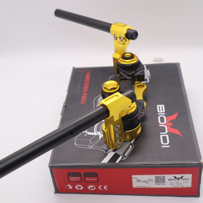 Bestseller Stang Jepit Nmax 155 / New Nmax / Pcx 150 Biondi Type Vortex Alumunium