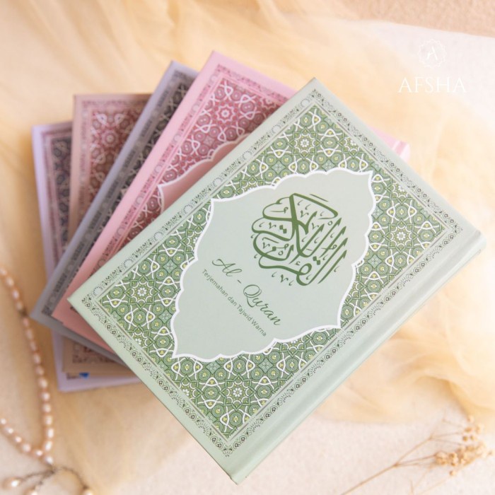 ALQURAN AFSHA ELMERYA TAJWID WARNA DAN TERJEMAHAN