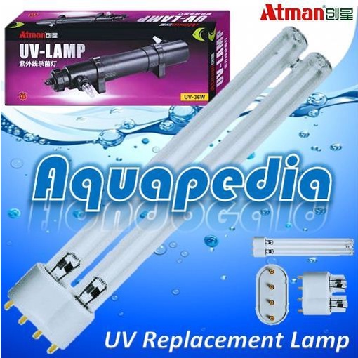 Lampu Neon UV Pengganti/Cadangan Atman UV36W 36watt ORIGINAL