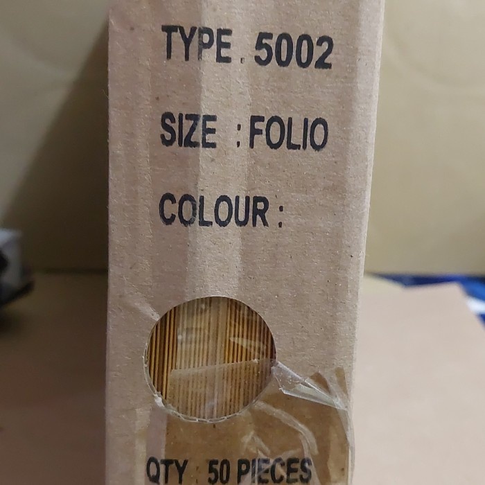 

Bestseller Map Biola 5002 Folio Isi 50 Lembar