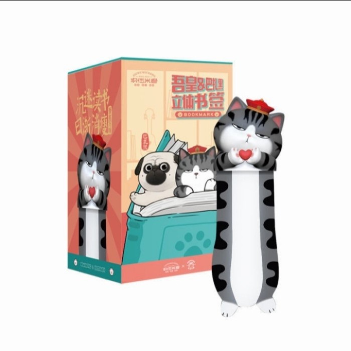 

Terlaris Pembatas Buku Bookmark 3D My Emperor Wanshui Cat Cute Lucu Unik Kucing