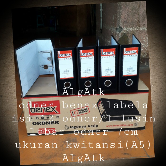 

Terlaris Odner Benex Ukuran Kwitansi A5.