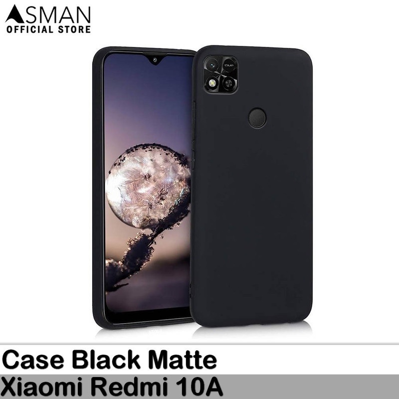 Ultraslim Xiaomi Redmi 10A | Soft Case Black Matte - Black