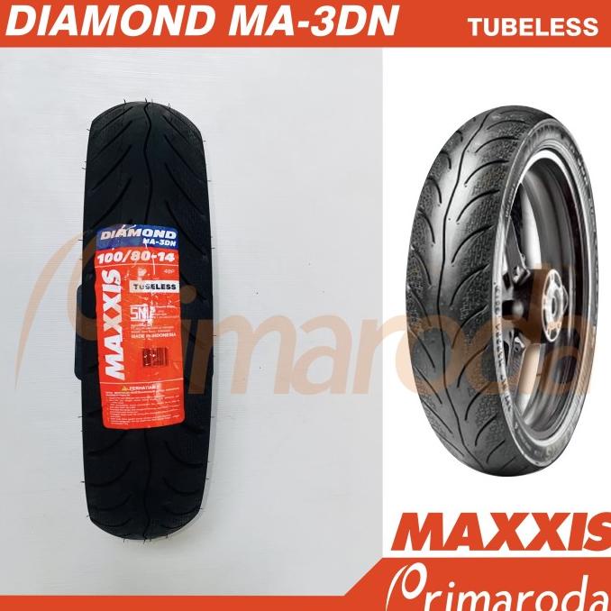 Ban Belakang Honda Vario 150 100/80-14 Tubeless Maxxis Diamond