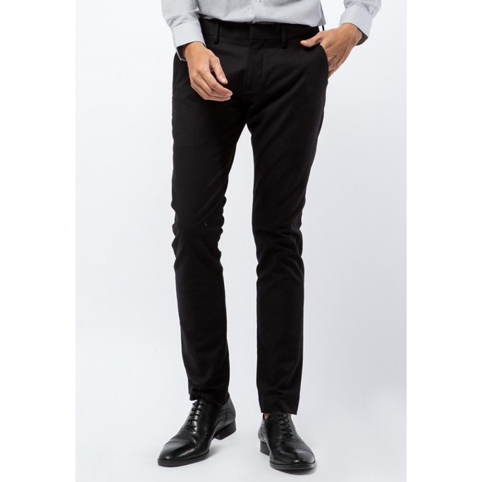 The Executive Skinny Fit Formal Pants 1-LPNBSC521O064 Black