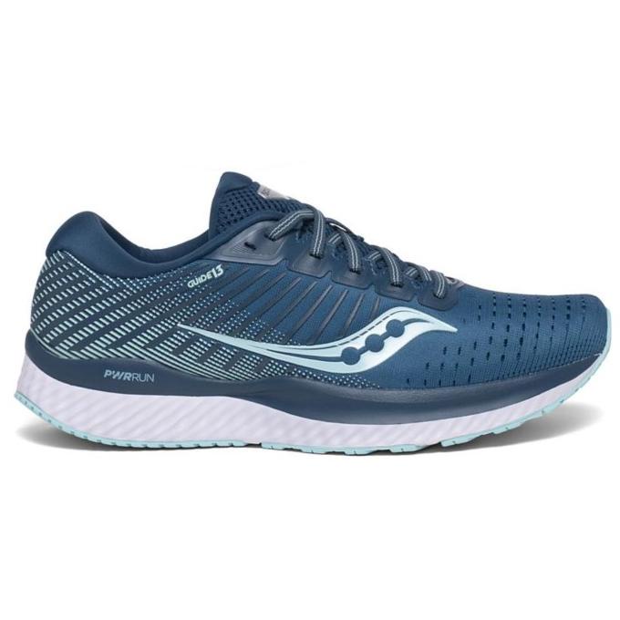 Sepatu Lari Running Shoes SAUCONY Guide 13 Original - Blue