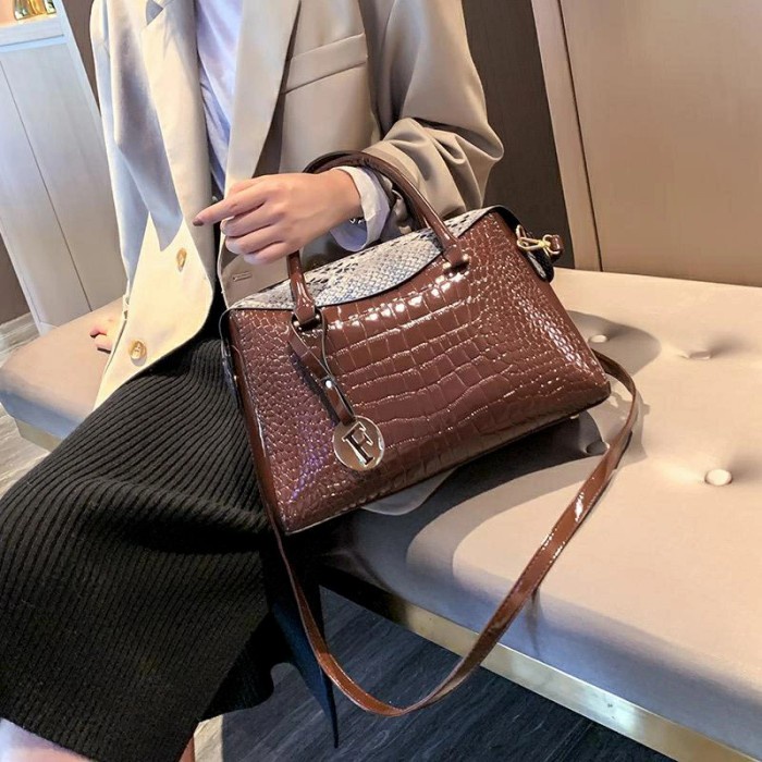 HOT SALE TAS WANITA IMPORT BRANDED TAS CROCODILE TERMURAH