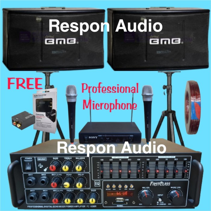 Paket Sound System Karaoke Set BMB TERMURAH