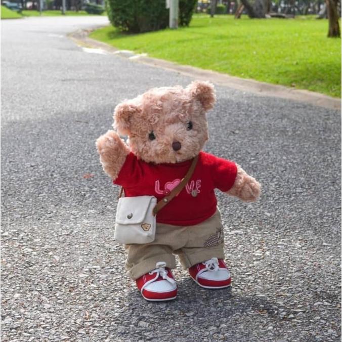 TEDDY HOUSE BONEKA TEDDY BEAR TOBY BEAR 10 INCH