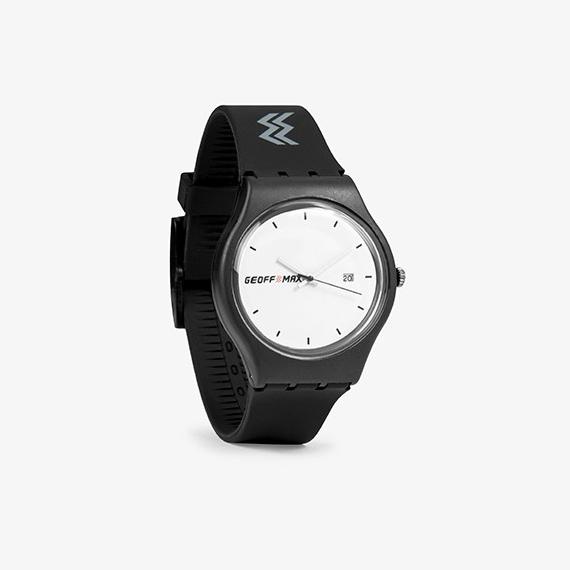 Juno X Geoff Max Official - Midnight Black White | Jam Tangan | Watch