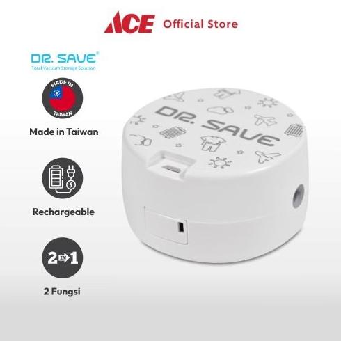 Ace - Dr Save Pompa & Vacuum Bag - Putih