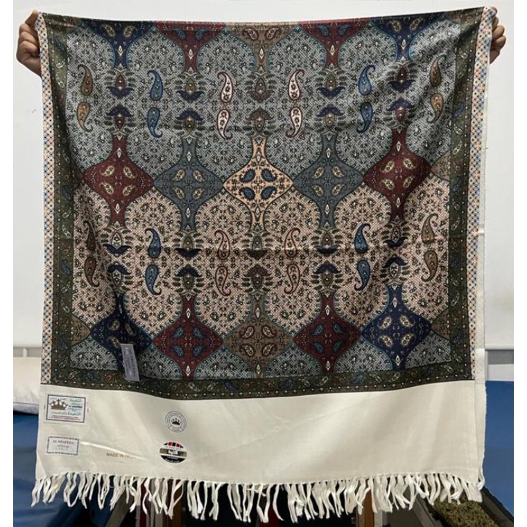 SORBAN TENUN PRINT KASHMIRI MOTIF UNIK HABIB BAHAR BIN SMITH