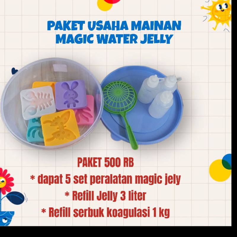 Paket Usaha Magic Water Jelly
