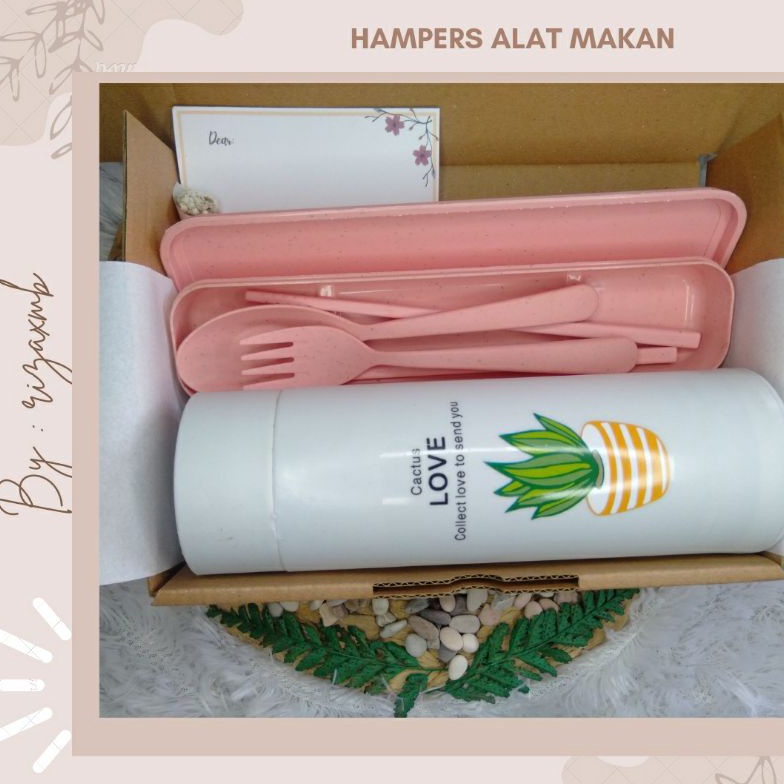 

Terbaru.. Hampers Alat Makan / kado ulang tahun/ wisuda/ anniversary RPC