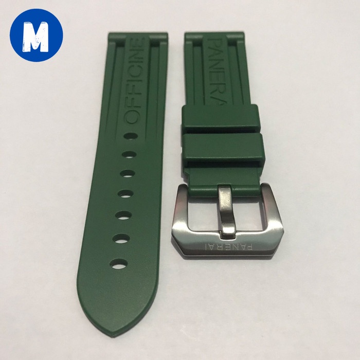 PROMO TALI JAM KARET PANERAI RUBBER STRAP OFFICINE PANERAI SPORTY PREMIUM TERMURAH