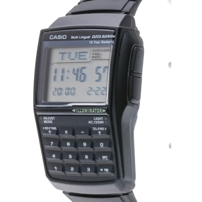 FLASH SALE JAM TANGAN PRIA KALKULATOR CASIO DBC-32-1ADF ORIGINAL TERLARIS