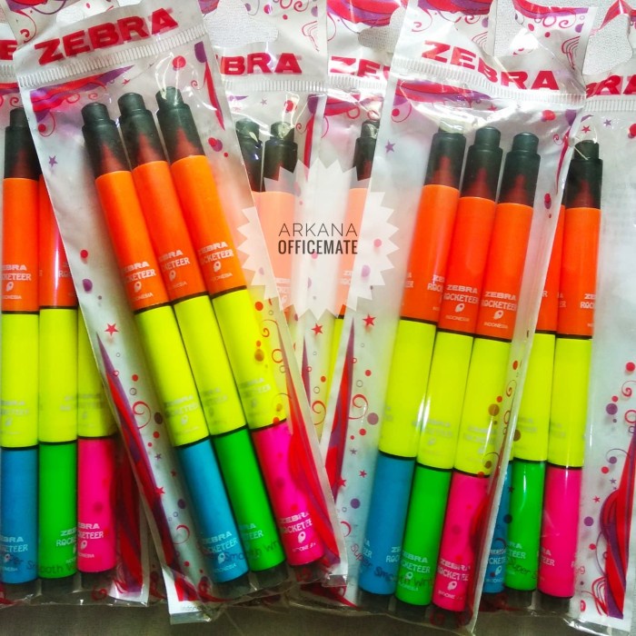 

Bestseller Stabillo 3 Warna Zebra Per Pack