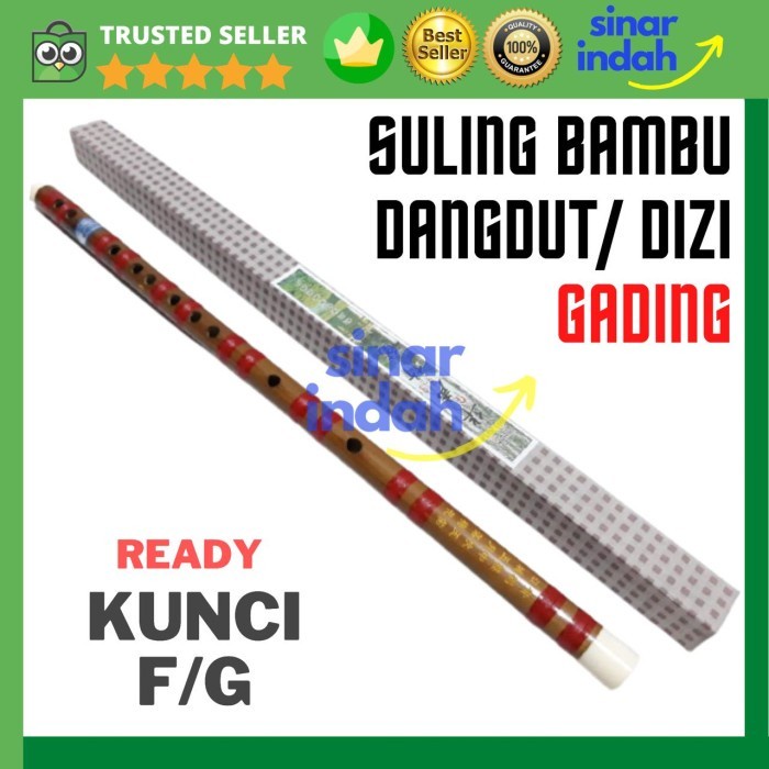 Bestseller Seruling Bambu Tradisional Cina Suling Chinese Dizi Gading
