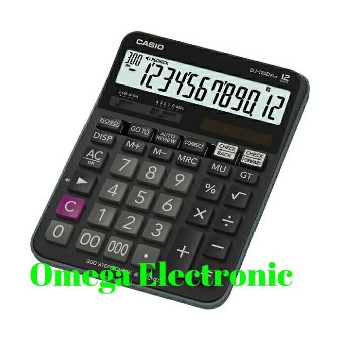 

Casio Calculator DJ 120D Plus - Check & Correct Kalkulator Desktop