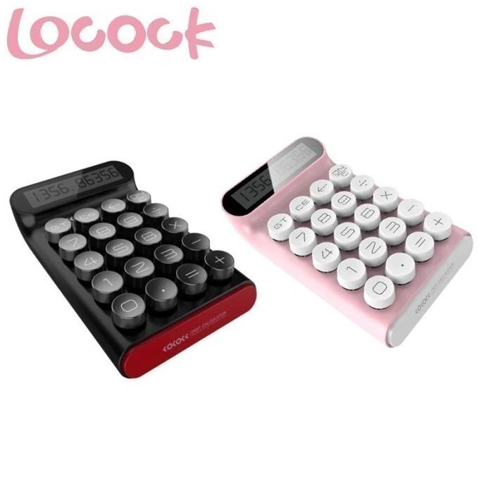 

LOCOCK JS01 Mechanical Switch Button Calculator - Kalkulator 10 Digit