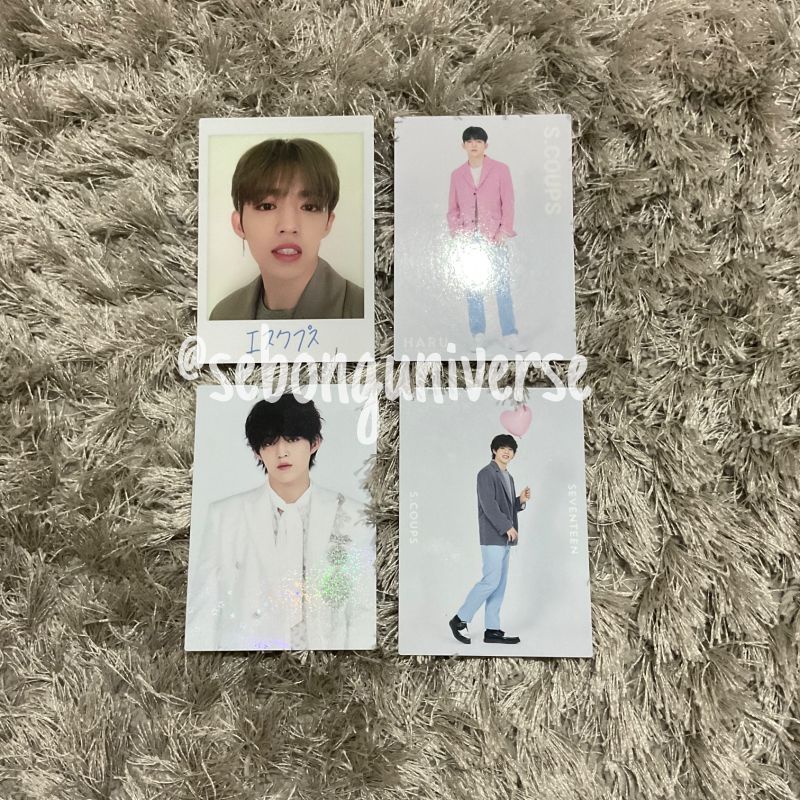 TC Trading Card Haru Tour & Japan Dome Tour & Ode to You Japan: S.Coups/Jeonghan/Woozi/Mingyu/Dokyeo