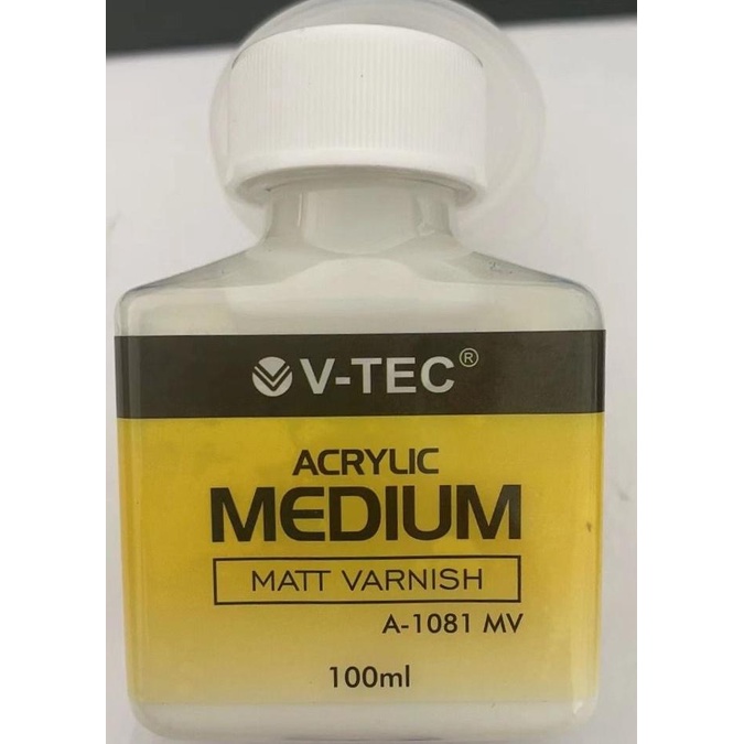 

Pernis V-Tec Acrylic / Varnish Cat Akrilik Medium Varnish 100ml