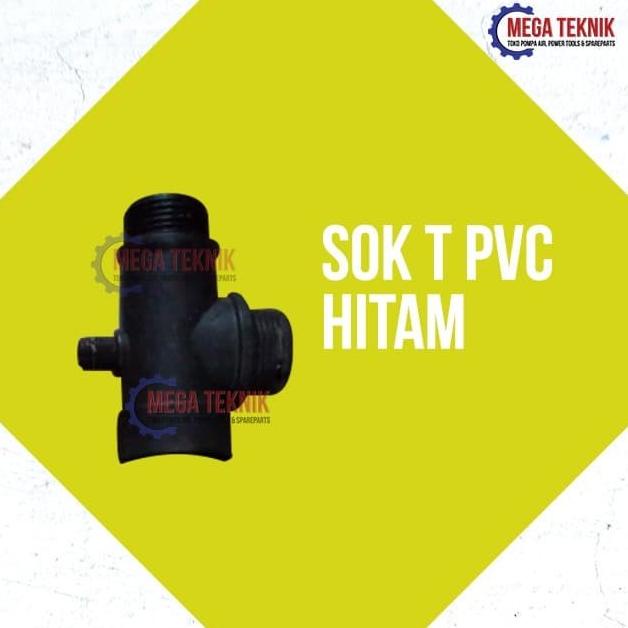 @@@@] Sok T PVC Hitam Pompa Air Sambungan Sock