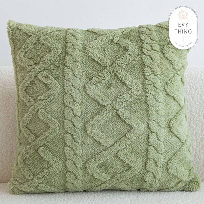 Bestseller Sarung Bantal Sofa Nordic Desain Timbul Mewah Import