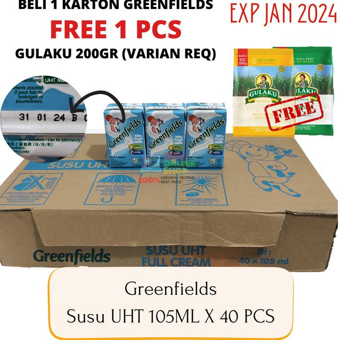

Susu Greenfields UHT 125ML X 40 PCS