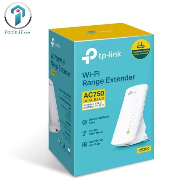 ;&;&;&;&] Access Point Range Extender Tp-Link RE-200 RE200 AC 750
