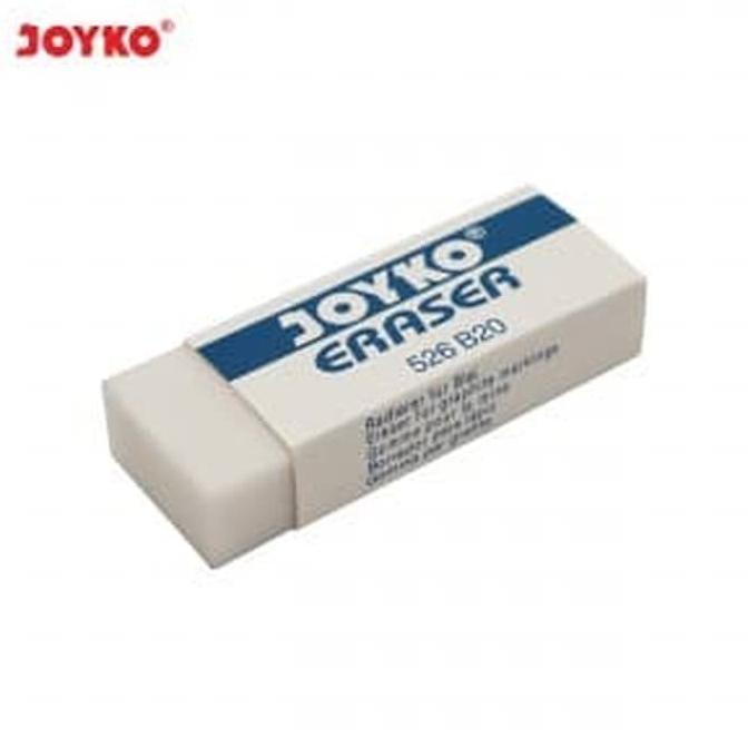 

Penghapus Eraser Joyko Putih Besar 526 B20