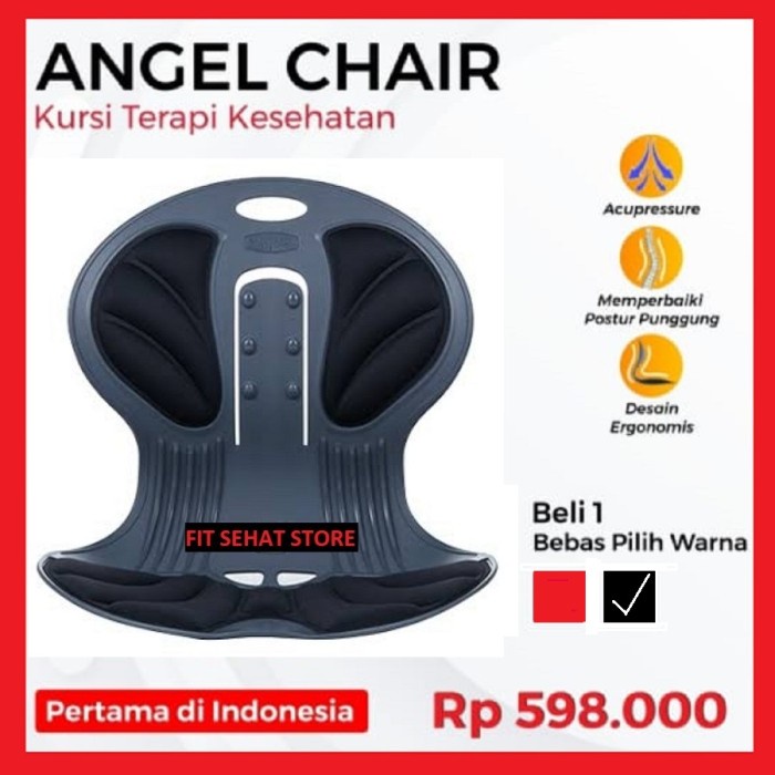 Termurah Angel Chair Penopang Postur Pinggang Kursi Terapi Kesehatan Original